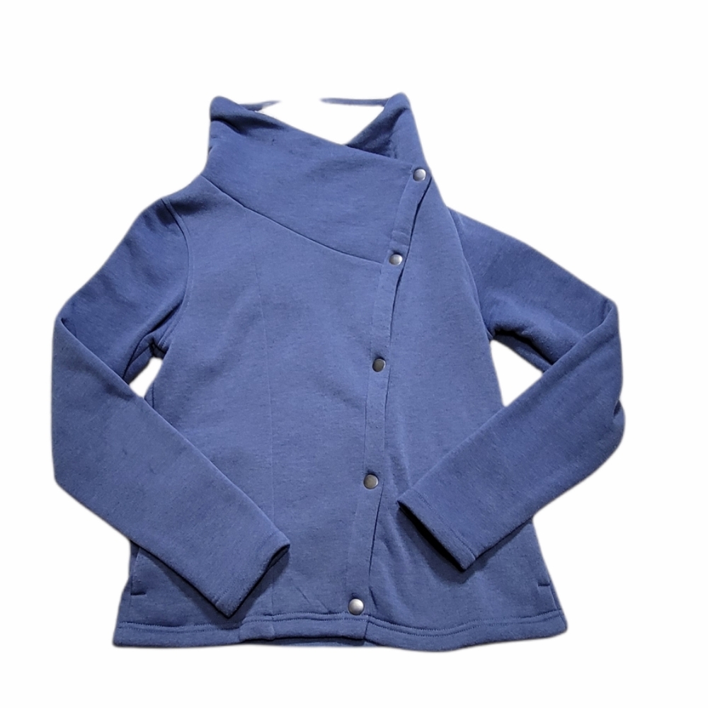 Columbia Sherpa Lining Flap Collar Asymmetrical‎ Sn